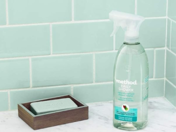 Method Eucalyptus Mint Daily Shower Spray Cleaner, 28 Oz as low as $2.80 Shipped Free (Reg. $4.59)