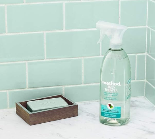 Method Eucalyptus Mint Daily Shower Spray Cleaner, 28 Oz as low as $2.80 Shipped Free (Reg. $4.59)