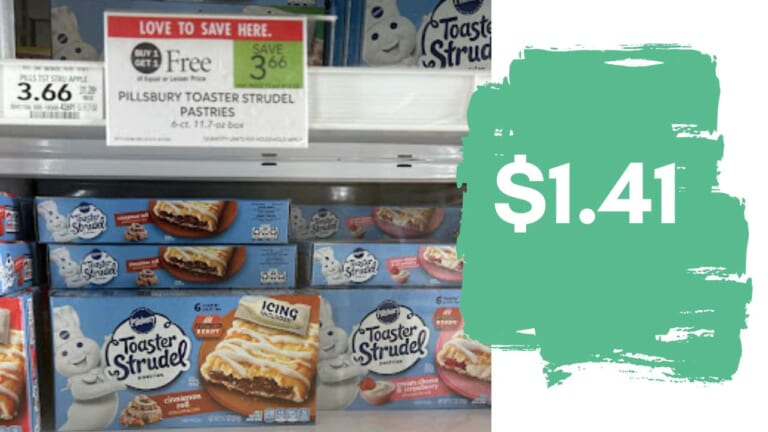 $1.41 Pillsbury Toaster Strudel & Scrambles