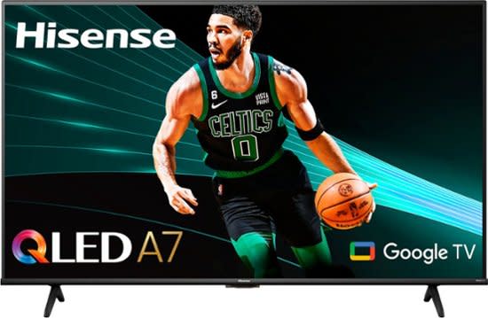 Hisense 55A76K 55" QLED 4K UHD Smart Google TV for $270 + free shipping