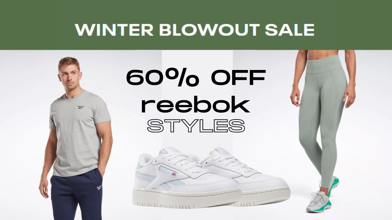 Reebok | Last Chance For 60% Off Winter Styles