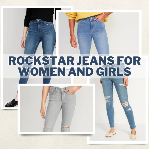 Today Only! Rockstar Jeans for Women and Girls from $16 (Reg. $29.99+)