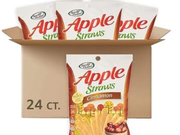 Sensible Portions Cinnamon Apple Straws, 24-Pack as low as $14.94 After Coupon (Reg. $22.99) + Free Shipping – 62¢ Each