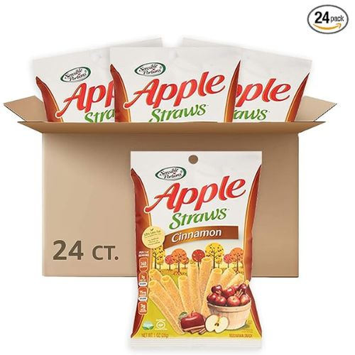 Sensible Portions Cinnamon Apple Straws, 24-Pack as low as $14.94 After Coupon (Reg. $22.99) + Free Shipping – 62¢ Each