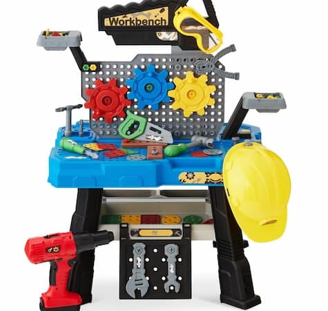 Best Choice Products Pretend Play Kid’s Workbench only $38.49 shipped!