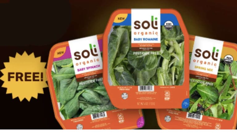 Soli Organic Lettuce FREE at Harris Teeter Via Text Rebate!