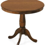 Gymax 32" Round Pedestal Dining Table for $116 + free shipping