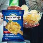 Deep River Snacks 12-Pack Kettle Cooked Potato Chips, Sour Cream & Onion, 5 Oz $17.22 (Reg. $33.48) – $1.44 each