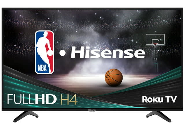 Hisense H4 Series 40H4030F1 40" 1080p HDR LED HD Smart TV for $148 + free shipping