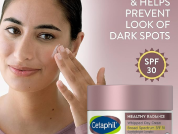 Cetaphil Healthy Radience Whipped Face Day Cream w/ SPF 30, 1.7 Oz as low as $7.05 Shipped Free (Reg. $20)