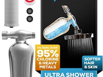 SparkPod Ultra Shower Water Filter & Cartridge from $6 + free shipping