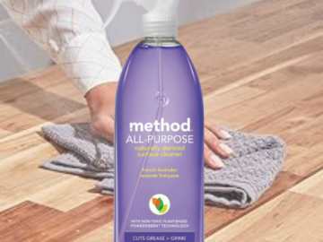 Method 8-Pack All-Purpose Cleaner 28 oz Spray Bottles, French Lavender as low as $18.02 Shipped Free (Reg. $44.38) – $2.25/Bottle