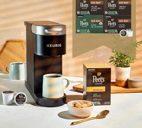 Peet’s Coffee 40-Count Dark Roast Keurig Coffee Pods Variety Pack as low as $16.50 After Coupon (Reg. $33) + Free Shipping – 41¢/Pod