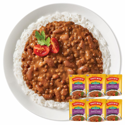 Tasty Bite 6-Count Organic Indian Madras Lentils as low as $11.58 After Coupon (Reg. $20) + Free Shipping – $1.93/10 Oz Pouch