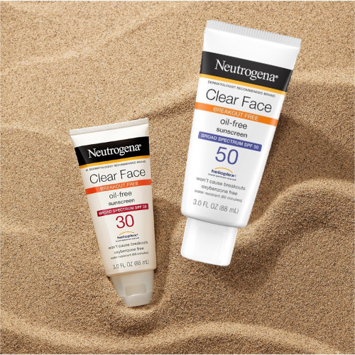 Neutrogena Clear Face SPF 50 Sunscreen, 3 Oz as low as $6.70 Shipped Free (Reg. $17) + MORE