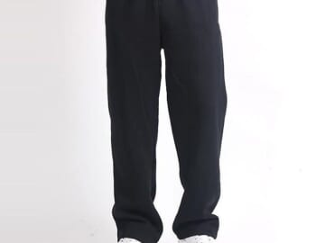 Men's Elastic Waist Fleece Pants for $9 + $4 s&h