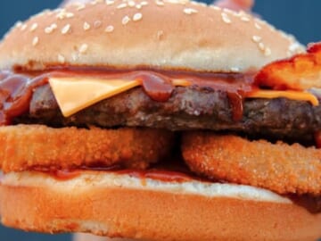 Carl Jr. Free Western Bacon Cheeseburger