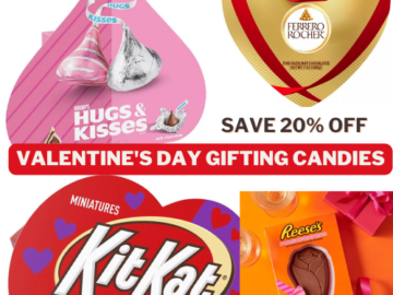 Save 20% on Valentine’s Day Gifting Candies from $3.59 (Reg. $5+)
