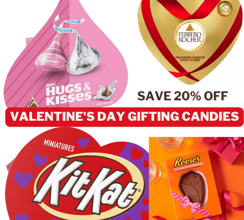 Save 20% on Valentine’s Day Gifting Candies from $3.59 (Reg. $5+)