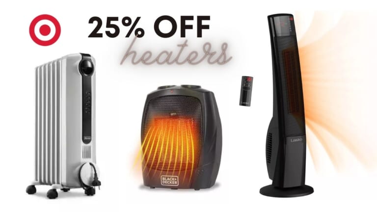 Target | 25% Off Indoor Heaters