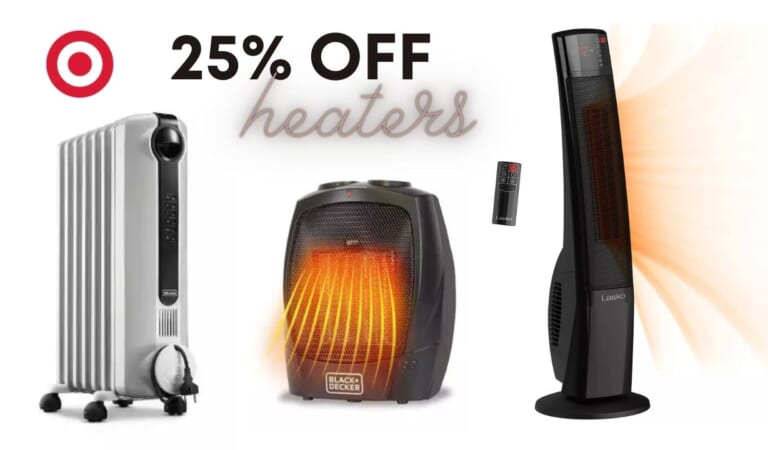 Target | 25% Off Indoor Heaters