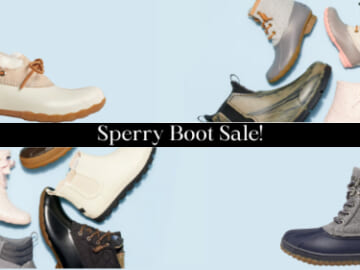 Sperry Boot Sale | $49 Adult Boots & $29 Kids Boots