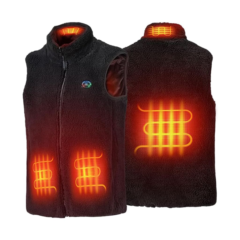 Kemimoto Women's Fleece Heated Vest for $35 + free shipping