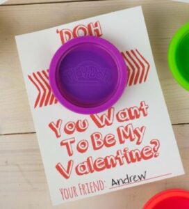 play doh valentine's