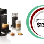 Kohl’s | Nespresso Vertuo Plus Deluxe With Milk Frother $139.30 (reg. $249)