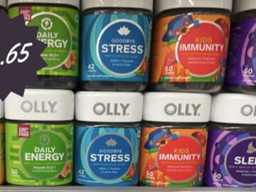 $4.65 Olly Vitamin Gummies at CVS (reg. $15.99)!