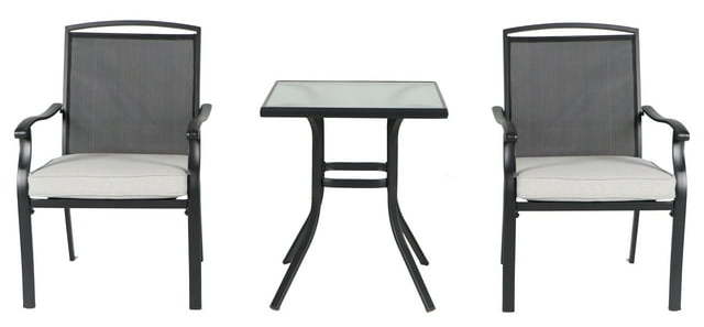 Mainstays Alexandra Square 3-Piece Patio Bistro Set for $99 + free shipping