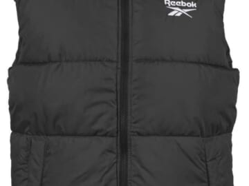 Reebok Men's Puffer Vest for $20 + free shipping
