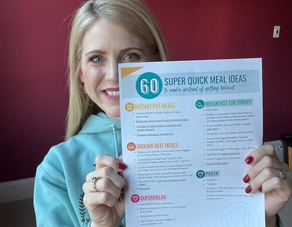FREE Printable: 60 Meal Ideas That Are BETTER Than Takeout!
