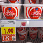 Get Kroger Sour Cream For Just $1.49