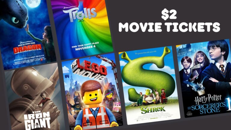 $2 Kids Flicks Every Saturday at Regal Theatres