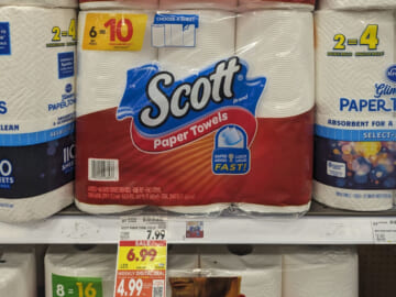 Scott Paper Towels For Only $4.99 At Kroger