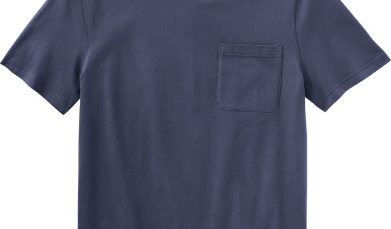 Duluth Trading Co. Men's 40 Grit Standard Fit Crew w/ Pocket for $10 + free shipping w/ $50