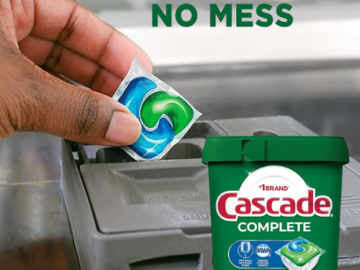 Cascade Complete 78-Count Dishwasher Pods as low as $11.23 After Coupon (Reg. $21) + Free Shipping – 14¢/Pod