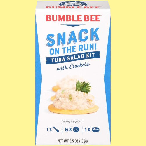 Bumble Bee Snack On The Run Tuna Salad with Crackers Kit, 3.5-Oz as low as $1.25 After Coupon (Reg. $2.05) + Free Shipping