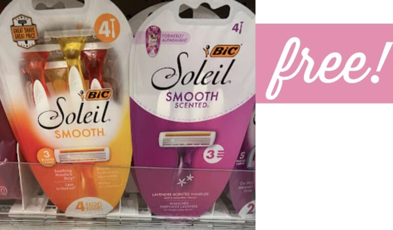 FREE Bic Soleil Disposable Razors 3-Pack at the Publix Extra Savings Event!
