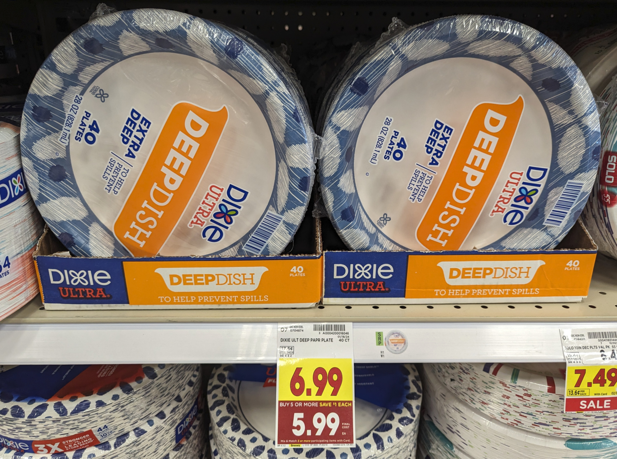 Dixie Paper Products Family Packs Only $5.24 At Kroger