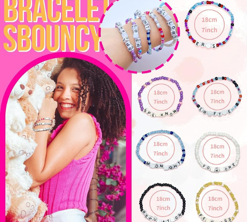 Inspiration Bracelet Music Bracelet Age of Lovers Fame Friendship Bracelet for Time Taylor Swift $7 (Reg. $10)