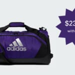 Adidas Medium Duffel Bag $23.10 With Code