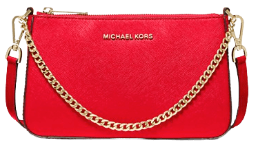 Michael Kors Outlet Jet Set Medium Saffiano Leather Crossbody Bag for $47 + free shipping w/ $50