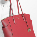 Michael Michael Kors Marilyn Medium Saffiano Leather Tote Bag for $71 + free shipping