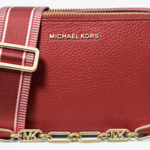 Michael Michael Kors Jet Set Small Pebbled Leather Double Zip Camera Bag for $79 + free shipping