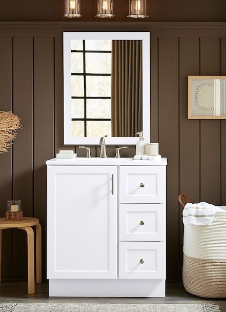 Bathroom Vanities at Lowe's: Up to 60% off + free shipping