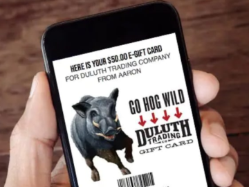 Duluth Trading Co. eGift Card: 25% off $100 or more