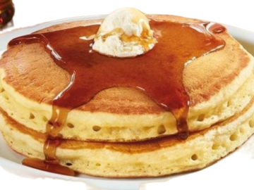 National Pancake Day at Denny's: free short stack (2 pancakes) w/ entree purchase + in-store