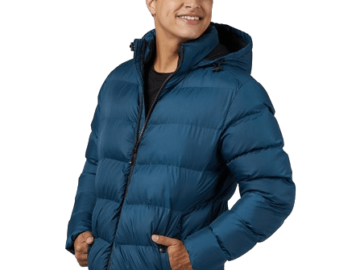 32 Degrees Men's Microlux Heavy Poly-Fill Puffer Jacket (sizes S & M only) for $23 + free shipping w/ $24
